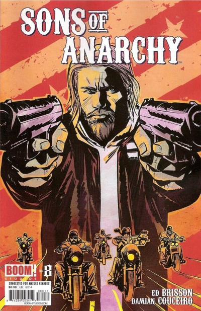 Cover for Sons of Anarchy (Boom! Studios, 2013 series) #8