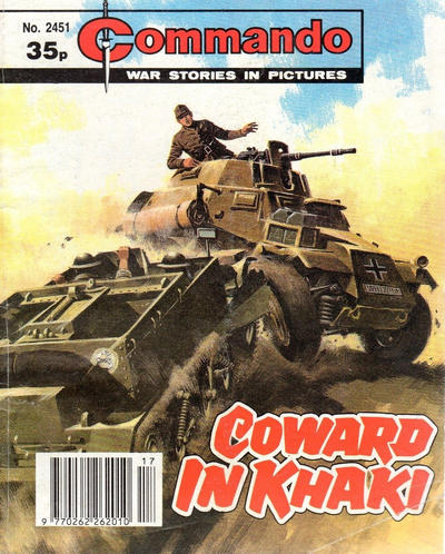 Cover for Commando (D.C. Thomson, 1961 series) #2451