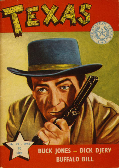 Cover for Texas (Serieforlaget / Se-Bladene / Stabenfeldt, 1953 series) #49/1958