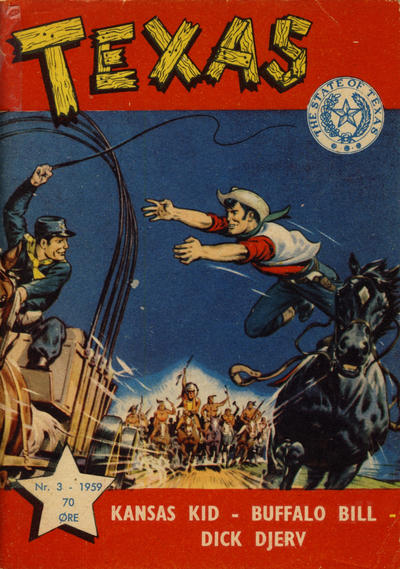 Cover for Texas (Serieforlaget / Se-Bladene / Stabenfeldt, 1953 series) #3/1959