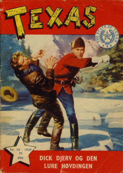 Cover for Texas (Serieforlaget / Se-Bladene / Stabenfeldt, 1953 series) #10/1959