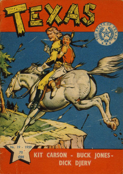 Cover for Texas (Serieforlaget / Se-Bladene / Stabenfeldt, 1953 series) #19/1959