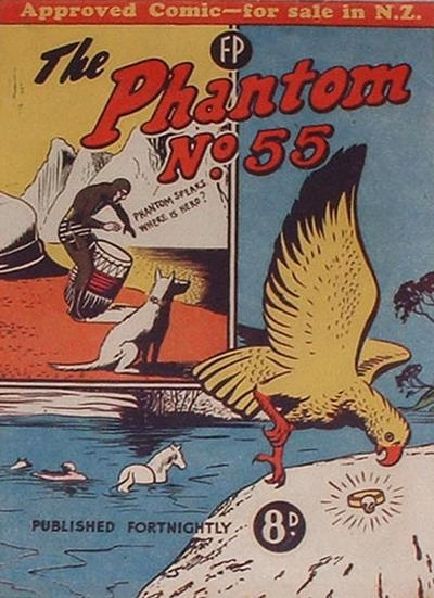 Cover for The Phantom (Feature Productions, 1949 series) #55