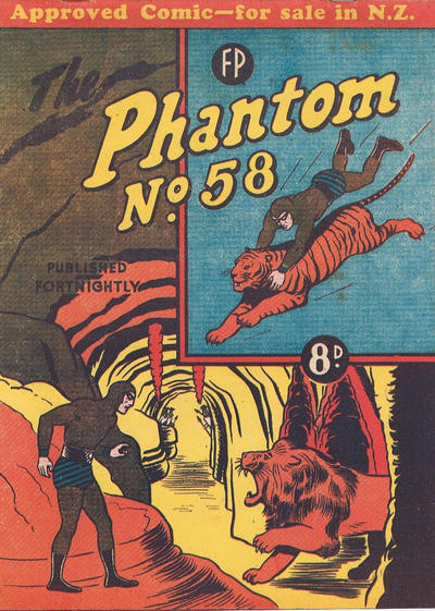 Cover for The Phantom (Feature Productions, 1949 series) #58