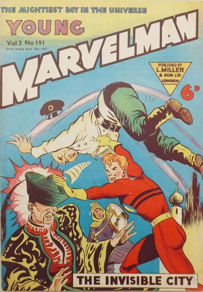 Cover for Young Marvelman (L. Miller & Son, 1954 series) #191
