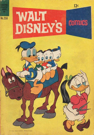 Cover for Walt Disney's Comics (W. G. Publications; Wogan Publications, 1946 series) #256