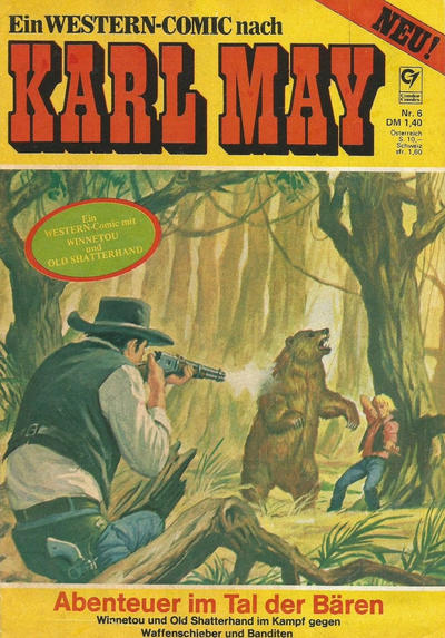 Cover for Karl May (Condor, 1976 series) #6