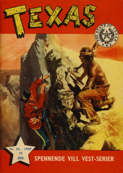 Cover for Texas (Serieforlaget / Se-Bladene / Stabenfeldt, 1953 series) #26/1959