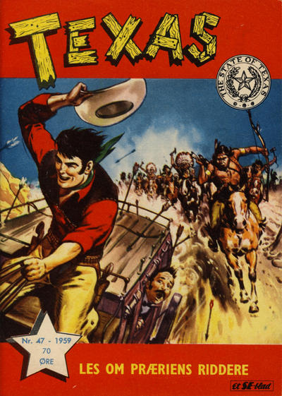 Cover for Texas (Serieforlaget / Se-Bladene / Stabenfeldt, 1953 series) #47/1959