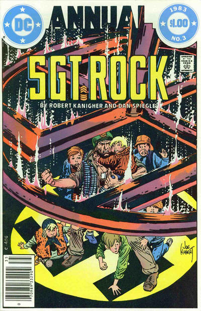 Cover for Sgt. Rock Annual (DC, 1982 series) #3 [Newsstand]