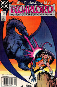 Cover for Warlord (DC, 1976 series) #128 [Newsstand]