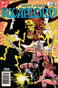 Cover for Warlord (DC, 1976 series) #90 [Newsstand]