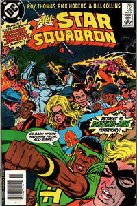 Cover for All-Star Squadron (DC, 1981 series) #39 [Newsstand]