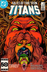 Cover Thumbnail for Tales of the Teen Titans (DC, 1984 series) #63 [Direct]