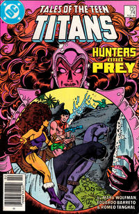 Cover Thumbnail for Tales of the Teen Titans (DC, 1984 series) #74 [Newsstand]