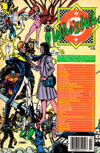 Cover Thumbnail for Who's Who: The Definitive Directory of the DC Universe (DC, 1985 series) #13 [Newsstand]