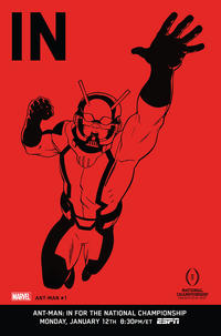 Cover Thumbnail for Ant-Man (Marvel, 2015 series) #1 [ESPN 'IN' National Championship Variant]