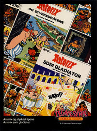 Cover Thumbnail for Tegneseriebokklubben (Hjemmet / Egmont, 1985 series) #[2] - Asterix og styrkedråpene; Asterix som gladiator