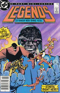 Cover Thumbnail for Legends (DC, 1986 series) #1 [Newsstand]