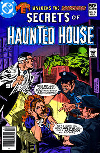 Cover Thumbnail for Secrets of Haunted House (DC, 1975 series) #34 [Newsstand]