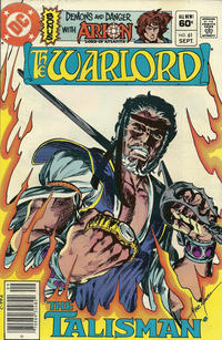 Cover for Warlord (DC, 1976 series) #61 [Newsstand]