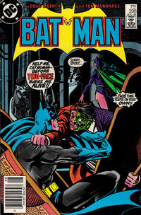 Cover for Batman (DC, 1940 series) #398 [Newsstand]