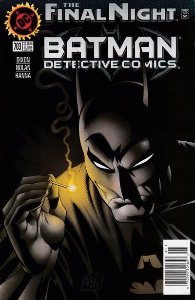 Cover for Detective Comics (DC, 1937 series) #703 [Newsstand]