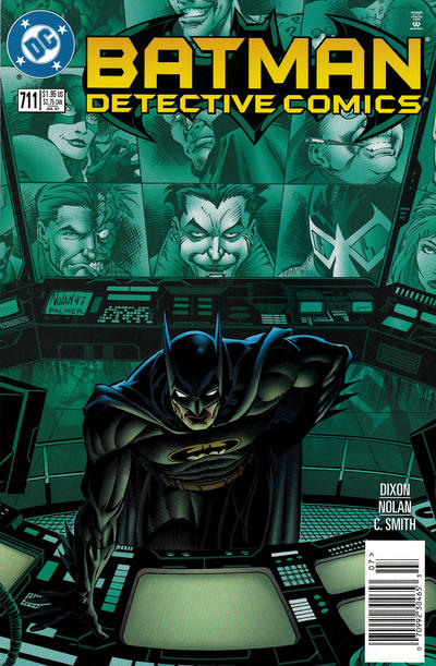 Cover for Detective Comics (DC, 1937 series) #711 [Newsstand]