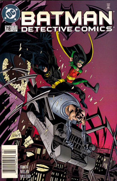 Cover for Detective Comics (DC, 1937 series) #718 [Newsstand]