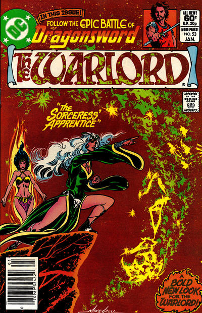 Cover for Warlord (DC, 1976 series) #53 [Newsstand]