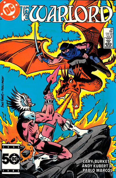 Cover for Warlord (DC, 1976 series) #99 [Direct]