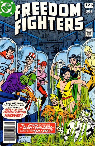 Cover for Freedom Fighters (DC, 1976 series) #15 [British]