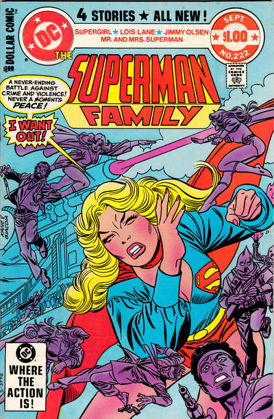 Cover for The Superman Family (DC, 1974 series) #222 [Direct]