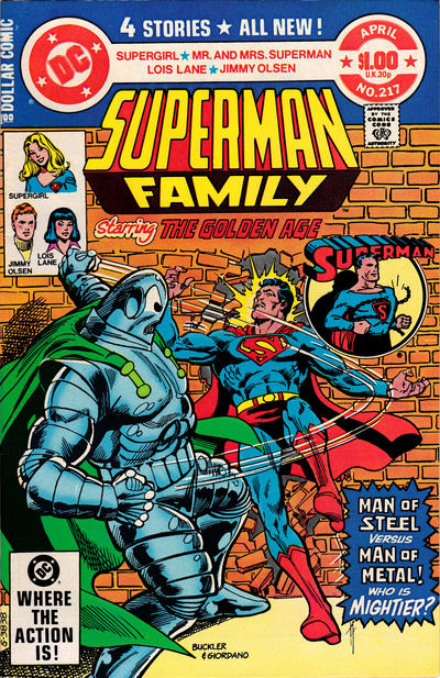 Cover for The Superman Family (DC, 1974 series) #217 [Direct]