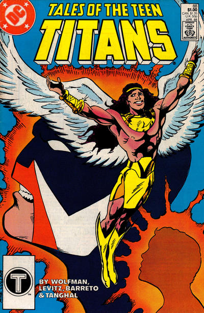 Cover for Tales of the Teen Titans (DC, 1984 series) #88 [Direct]