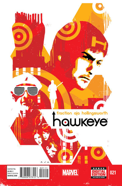 Cover for Hawkeye (Marvel, 2012 series) #21