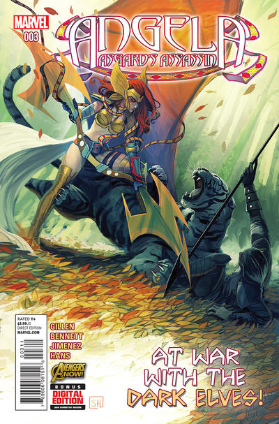 Cover for Angela: Asgard's Assassin (Marvel, 2015 series) #3
