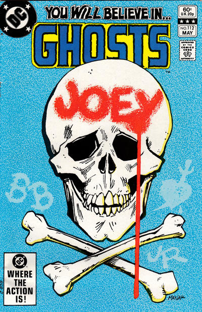 Cover for Ghosts (DC, 1971 series) #112 [Direct]