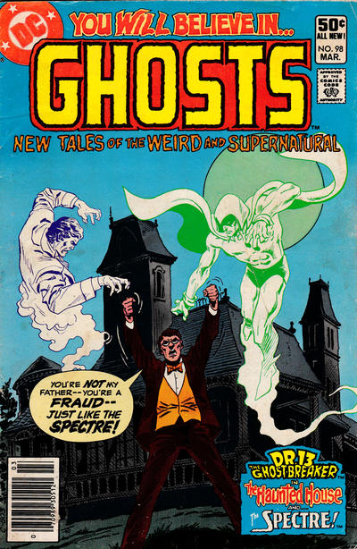 Cover for Ghosts (DC, 1971 series) #98 [Newsstand]