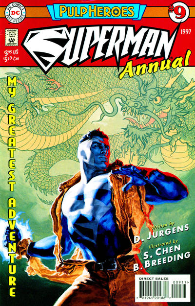 Cover for Superman Annual (DC, 1987 series) #9 [Direct Sales]