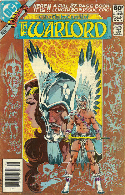 Cover for Warlord (DC, 1976 series) #50 [Newsstand]