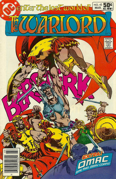 Cover for Warlord (DC, 1976 series) #43 [Newsstand]