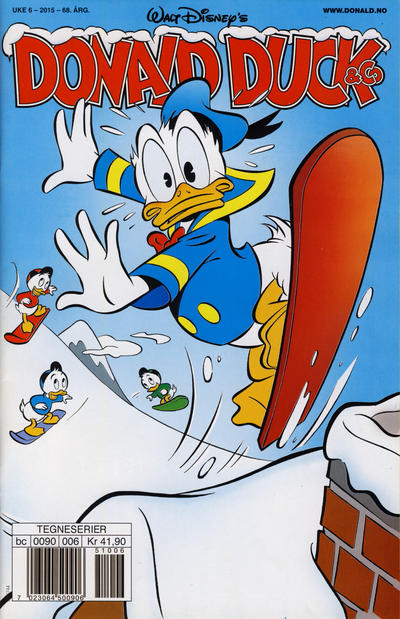Cover for Donald Duck & Co (Hjemmet / Egmont, 1948 series) #6/2015