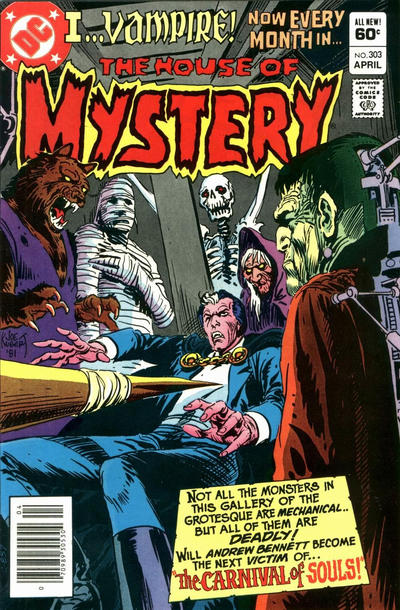 Cover for House of Mystery (DC, 1951 series) #303 [Newsstand]