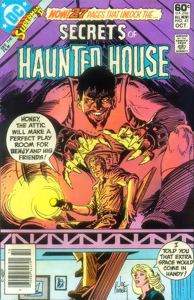 Cover for Secrets of Haunted House (DC, 1975 series) #41 [Newsstand]