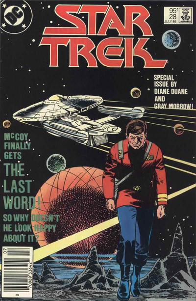 Cover for Star Trek (DC, 1984 series) #28 [Canadian]