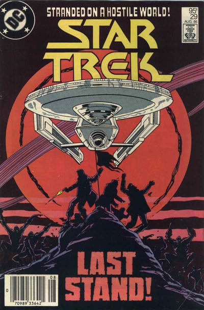 Cover for Star Trek (DC, 1984 series) #29 [Canadian]