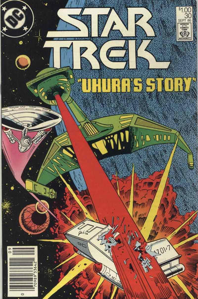 Cover for Star Trek (DC, 1984 series) #30 [Canadian]