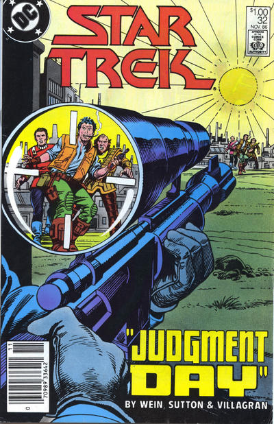 Cover for Star Trek (DC, 1984 series) #32 [Canadian]