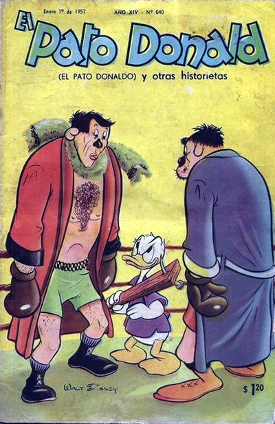 Cover for El Pato Donald (Editorial Abril, 1944 series) #640